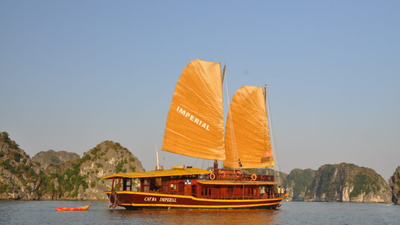 Catba Sailing Junk Lan Ha Bay