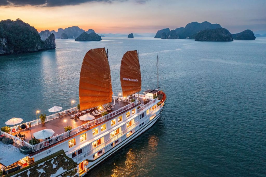 Indochina Sails Cruise Halong Bay 3 Days 2 Nights