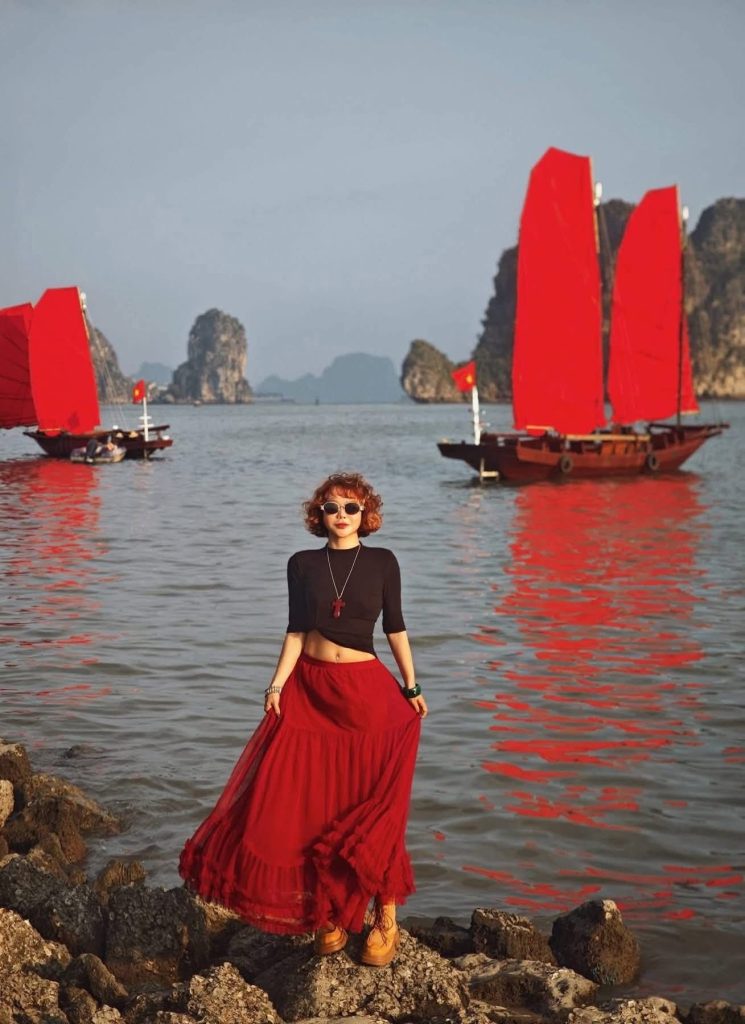 Traditional Meets Modern: The Story Behind Red Sailboats in Halong Bay